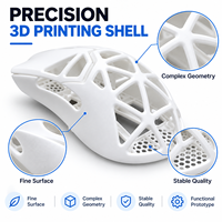 Service de conception de coque de souris imprimée en 3D avec poignée ergonomique pour un contrôle confortable de l'ordinateur et des jeux