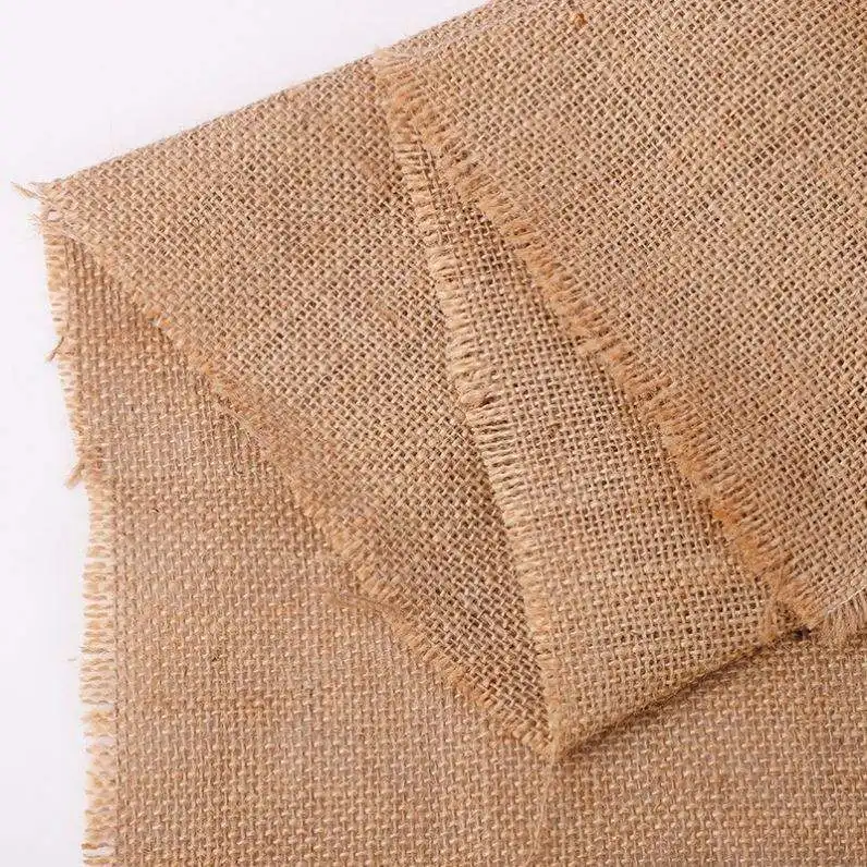 Trung Quốc thực hiện chuyên nghiệp 100% tự nhiên sisal mỏng đay vải vải bố vải cuộn