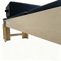 Appareil de Pilates professionnel 3-en-1 en bois d'érable : Reformer, Cadillac et Table Trapèze, portable, réglable, haut de gamme pour le fitness