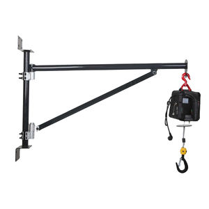Diskon Besar 180 derajat berputar 500KG 1 Ton 3 Ton 5 Ton lengan ayun dipasang di dinding Jib perjalanan derek kantilever dengan kerekan listrik - Product Image 1
