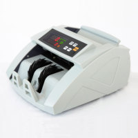 Contadora de Dinero de Alta Velocidad 1100 piezas/min, Grado Comercial, con Detección IR UV MG MT, Reconocimiento Automático de Monedas, Pantalla LCD