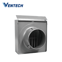 Ventech – Grille d'aération extérieure en acier inoxydable de type H, sortie d'air directe usine pour système HVAC d'air frais