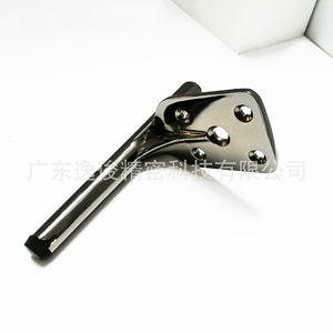 Straight Cylindrical Tapered <b>Sofa</b> <b>Legs</b> Graphite Aluminum Alloy Heavy Duty Modern Minimalist Design - Product Image 4