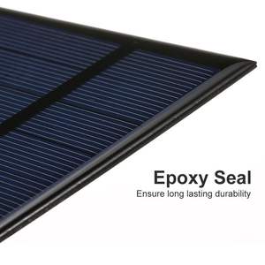 Sun field Custom Epoxy 2,5 W 3W 5,5 V 5V 600mA mono kristalline Zelle Mini Small PET DIY Solar panel Ladegerät mit USB-Anschluss Compact - Product Image 5
