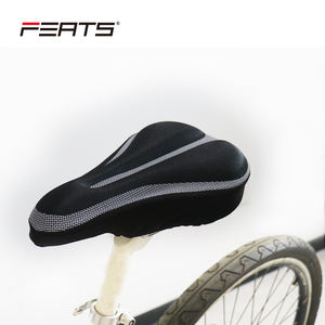 FERTS 275*180mm <span class=keywords><strong>GEL</strong></span> avec rainures profondes confortables en ozone et protuberances antidérapantes <span class=keywords><strong>sur</strong></span> la housse de <span class=keywords><strong>selle</strong></span> arrière, coussin de siège - Product Image 5