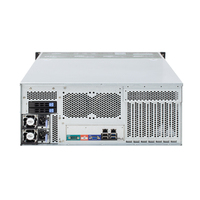 Boîtier de serveur 4u, profondeur réduite, 24 baies, serveur à échange à chaud, châssis de serveur haute performance, boîtier de serveur de stockage, montage en rack, boîtier de PC
