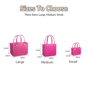 Borsa da Spiaggia in EVA di Alta Qualità con Logo Personalizzato, Grande Borsa di Lusso per lo Shopping con Silicone per Donne, Stile Platform High Top - Product Image 6