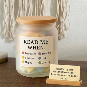 Novità: Barattolo di Preghiere con 90 Versetti Biblici in Bottiglia di <span class=keywords><strong>Carta</strong></span>, Decorazione da Scrivania Promozionale con Stampa UV - Product Image 5