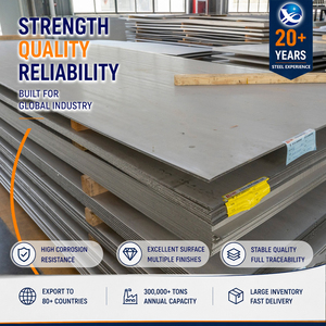 Factory Price 304 201 Satin Finish 0.8mm 4'x10' Hot Rolled Stainless Steel Plate for Boiler Manufacturing - Product Image 1