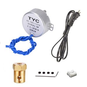 มอเตอร์ซิงโครนัส Tyc ขนาด 42 มม. 100-127V AC 50/60Hz 4W แบบติดตั้งบนแผง สำหรับคู่มือโครงการโมเดล - Product Image 1