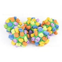 Jouet pour chien Snuffle Ball : Puzzle interactif pour cachettes, balle en peluche pour l'enrichissement et le divertissement anti-ennui