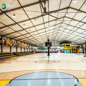 Wholesale Large Outdoor Tents Waterproof Aluminum Frame Tennis Court Marquee Tent Custom Tent Curved Top