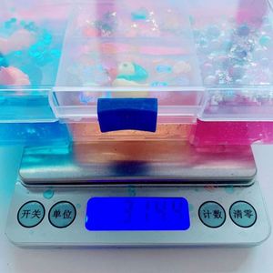 2020 New Popularity Hot Sale Soft <b>Slime</b> Clear Colorful Crystal 5 Colors Fluffy <b>Slime</b> - Product Image 5