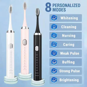 Cepillo de Dientes Eléctrico Ultrasónico con Cerdas Suaves, Resistente al Agua IPX7, Portátil para Viajes, para Adultos y Parejas, con 60 Días de Duración - Product Image 3