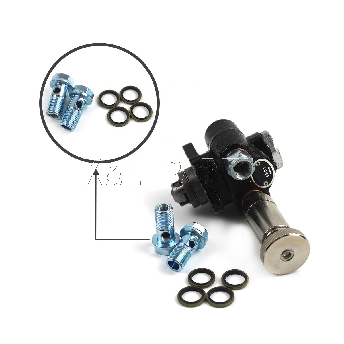 X&L Fuel Feed Pump for DB58TIS 4BG1 Engine - High Quality