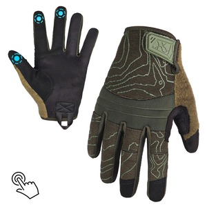 Guantes mecánicos sin dedos tácticos negros duraderos nudillo duro en Pakistán - Product Image 6