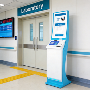 Kiosque <span class=keywords><strong>de</strong></span> santé et <span class=keywords><strong>terminal</strong></span> <span class=keywords><strong>de</strong></span> télémédecine intégré pour consultation à distance, adapté aux unités hospitalières et aux établissements médicaux - Product Image 1