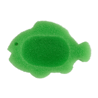 Porte-savon fantaisie en éponge PU en forme de poisson avec service de découpe pour salle de bain, cuisine, cadeau, bonne qualité