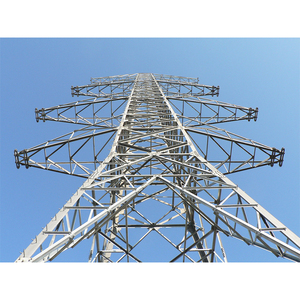 FUHANG FH04 Hot-Dip galvanis mulus transmisi Overhead Power Line baja listrik Tubular menara tiang 50 tahun <span class=keywords><strong>Crane</strong></span> - Product Image 3