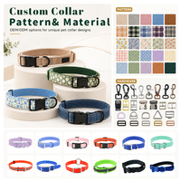 Honden Halsband Set Waterdicht Pvc Gecoat Nylon Webbing Hot Sale Aanpasbare Xl Gepersonaliseerde Logo En 11 Kleuren Opties Beschikbaar