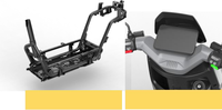 Vente en gros de scooter électrique pour adultes Garow à grande vitesse 68 km/h 2000W, deux roues, moto électrique, cyclomoteur