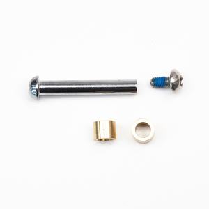 4-Zoll Kunststoff-Vorderrad mit Feststellschrauben-Set für Rollstuhl-Rehabilitationstherapie (3''/5'') - Product Image 3