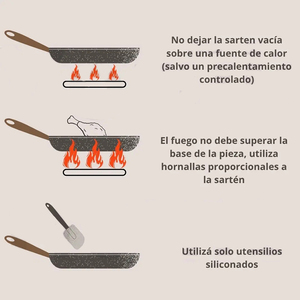 Juego de Utensilios de Cocina de 6 Piezas de Aluminio Forjado con Revestimiento de Cerámica y Mármol, Tapas de Vidrio y Silicona, Antiadherente, Apto para Lavavajillas - Product Image 5