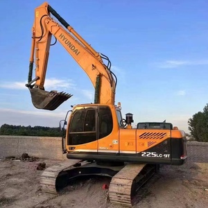 รถขุดมือสองสมรรถนะสูง Hyundai 225LC-9T น้ำหนัก 22 ตัน รถขุดตีนตะขาบ Hyundai สำหรับงานก่อสร้าง ลดราคา - Product Image 1