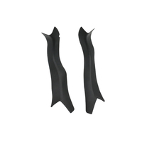 Pare-chocs de seuil anti-rayures 4 pièces barre de protection de seuil de porte de voiture de coffre arrière pièces d'accessoires automobiles