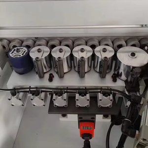 เครื่องพันขอบขอบ45องศาเครื่องขัดขอบไม้รูปตัวเจแบบนิ่มอัตโนมัติจากประเทศจีน - Product Image 2