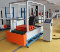 Machine d'essai d'obstacles pour valises, simulant la montée et la descente d'escaliers pour tester la durabilité du cadre et des essieux des roues QB/T 2920 QB/T 2155