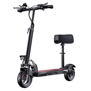 Trottinette électrique pour adultes 36V pliable avec siège, trottinette électrique pour trajets urbains - Product Image 5