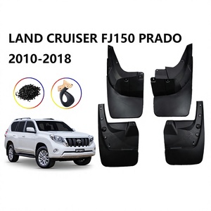 Pour Toyota Prado Fj150, garde-boue 2010-2018, 4 pièces, matériau PP TPR - Product Image 4