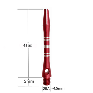 Phi tiêu cạnh tranh chuyên nghiệp 41mm Đặt Trục nhôm 2ba trường hợp chuyến bay bền bỉ đào tạo phụ kiện cụ thể bao gồm - Product Image 6