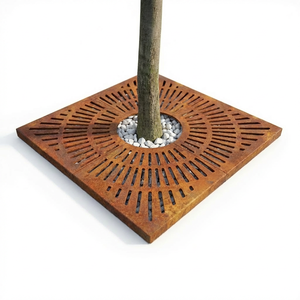 Grille d'arrosage robuste pour arbres, idéale pour jardins extérieurs, rues et places publiques, utilisation à long terme - Product Image 2