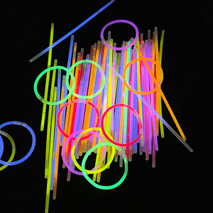 Bâtons lumineux fluorescents en plastique, 100 par baril, pour fêtes, anniversaires, concerts, marchés nocturnes - Product Image 1