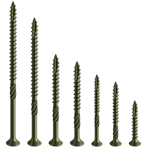 Tornillo para Madera Epoxi Verde Yu Biao de 8-10 mm, Cabeza Plana Torx, Resistente a la Corrosión, para Uso en Exteriores - Product Image 3