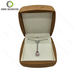 Cajas de Joyería de Terciopelo para Anillos, Collares, Colgantes, Pulseras, Conjunto de Cadenas Corporales de Joyería de Moda, Caja de Regalo - Product Image 1