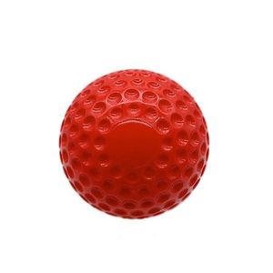 Pelotas de Entrenamiento de Béisbol de 9 Pulgadas, Extra Duras, Superficie Roja Brillante con Hoyuelos, Bajo Rebote para Práctica - Product Image 3