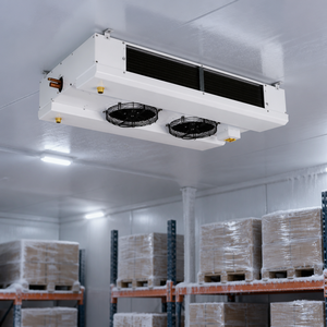 Evaporatore d'aria a doppia scarica CRYOMAX serie HD industriale a soffitto per <span class=keywords><strong>impianti</strong></span> <span class=keywords><strong>di</strong></span> <span class=keywords><strong>refrigerazione</strong></span> <span class=keywords><strong>di</strong></span> celle frigorifere commerciali - Product Image 3