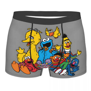 शिपिंग कारोबार 3 डी कार्टून प्रिंट पुरुषों के लिए पुरुषों के मुक्केबाजों का डिजिटल प्रिंट आउट - Product Image 3