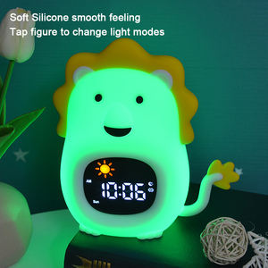 Nouveau design Veilleuse et réveil aident à s'endormir et à se réveiller doucement Réveil pour augmenter le son de couleur pour les étudiants enfants garçons filles - Product Image 2