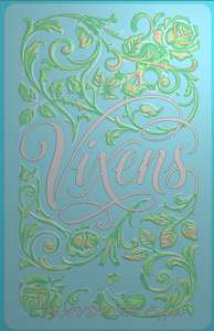 Nouvelle conception 1 oz AVDP 999 Cuivre pur Série Beauty Vixens Reine de la forêt verte et couleur du diable Barre de lingot de collection - Product Image 6