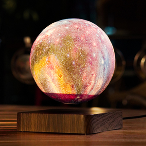 HCNT Magnetic Levitating <b>Ball</b> Star Night Lamp 3 Colors Touch Control Floating Starry Sky <b>LED</b> Lamp Home Decor - Product Image 5