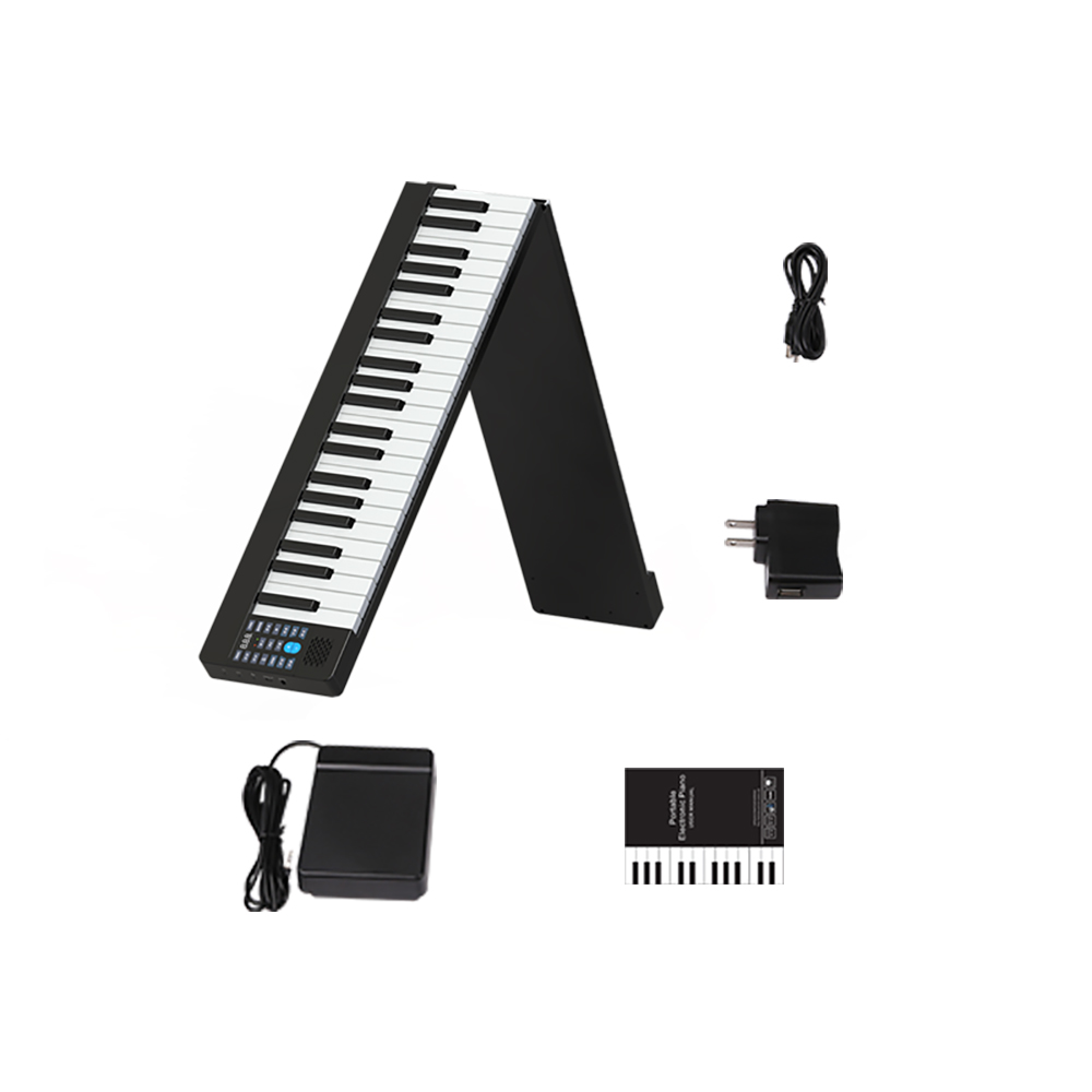 Konixページです。 Amazon.com: KONIX Folding Piano Keyboard, 88 Keys Full Size