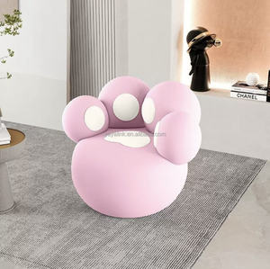 Silla de sofá individual informal, sillón de terciopelo, silla de maquillaje adecuada para salón y salón de belleza, sala de estar y dormitorio - Product Image 3