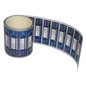 Dual-kích thước in ấn UHF RFID kính chắn gió <span class=keywords><strong>tag</strong></span> dính nhãn Sticker Làm xáo trộn hiển nhiên mong manh ăng-ten cho xe quản lý - Product Image 1