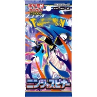 日本神奇宝贝忍者旋转陀螺 M4 加强版卡牌盒，包含 Greninja 主题卡牌、稀有 Ex 卡牌 日本神奇宝贝加强版卡牌盒 M4