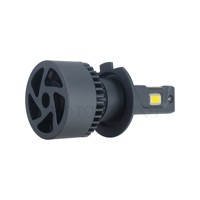 GOODZOOM Faros Delanteros LED 4300k Cálidos H4 9005 9006 H7, Bombilla LED de Amplio Voltaje 4300K para Autos y Camiones