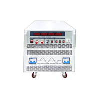 Convertisseur de fréquence monophasé 400Hz 1kVA monté en rack pour pièces d'avion alimentations cc 115V entrée 60Hz sortie 500W 3000W